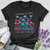 Because He Lives Neon Flowers Softstyle Tee