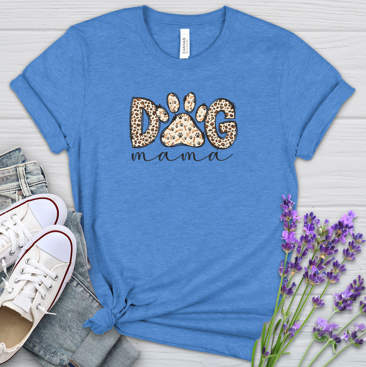 Dog Mama Heathered Tee