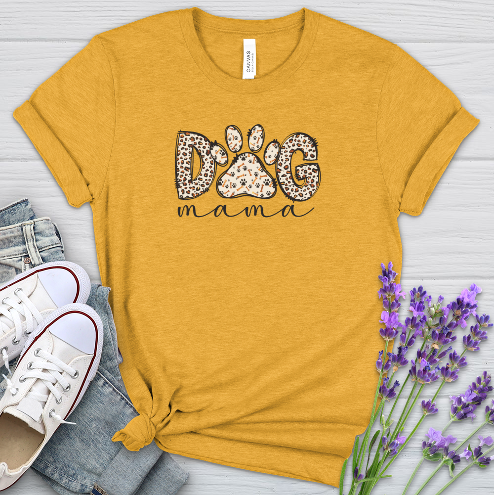 Dog Mama Heathered Tee