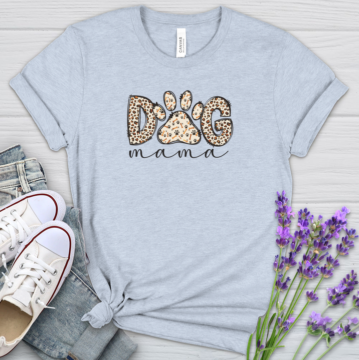 Dog Mama Heathered Tee