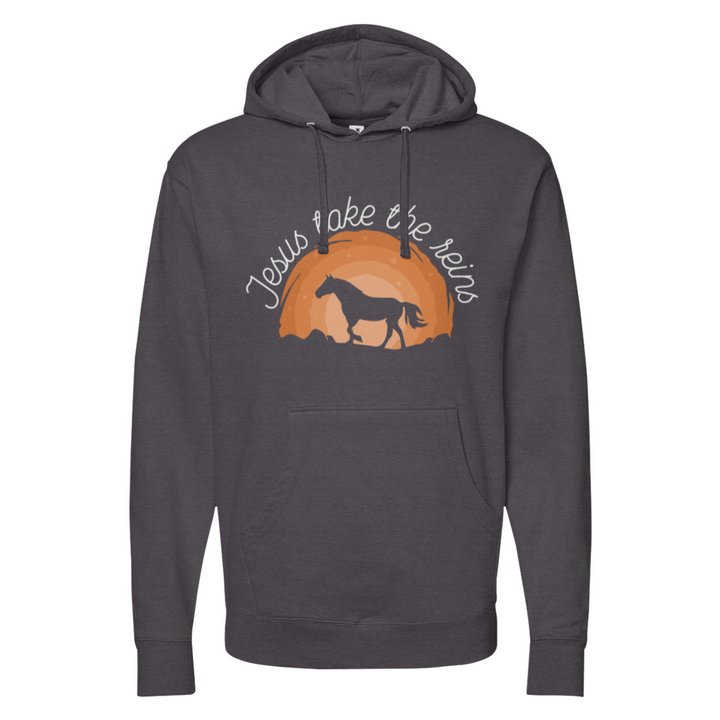 Jesus Take The Reins Midweight Hoodie