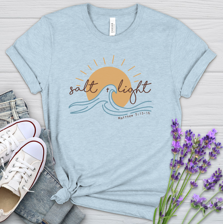 Salt & Light Heathered Tee