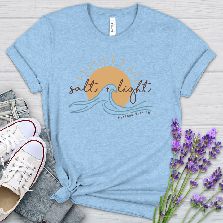 Salt & Light Heathered Tee