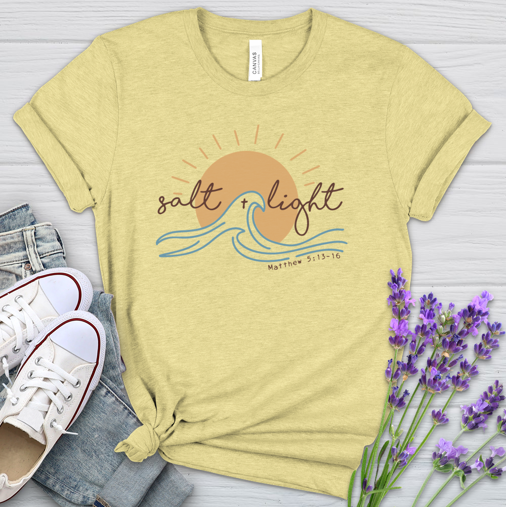 Salt & Light Heathered Tee
