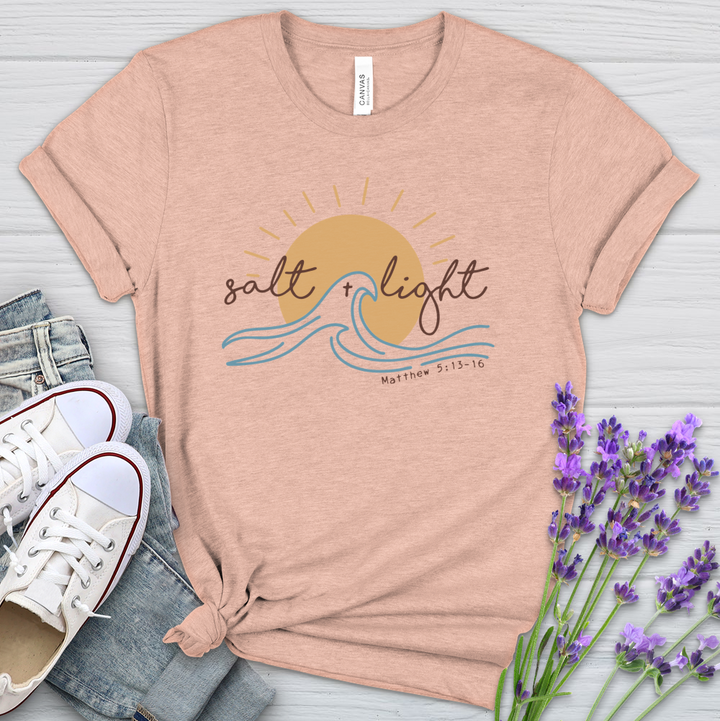 Salt & Light Heathered Tee