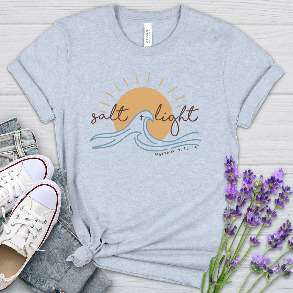 Salt & Light Heathered Tee