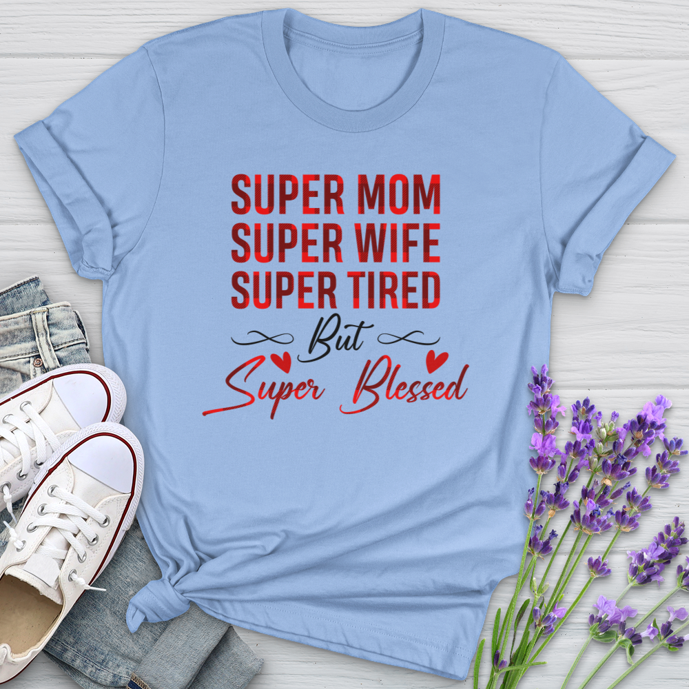 Super Mom, Super Blessed Softstyle Tee