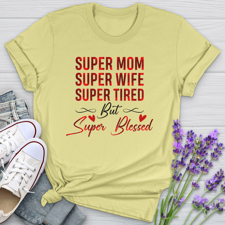 Super Mom, Super Blessed Softstyle Tee