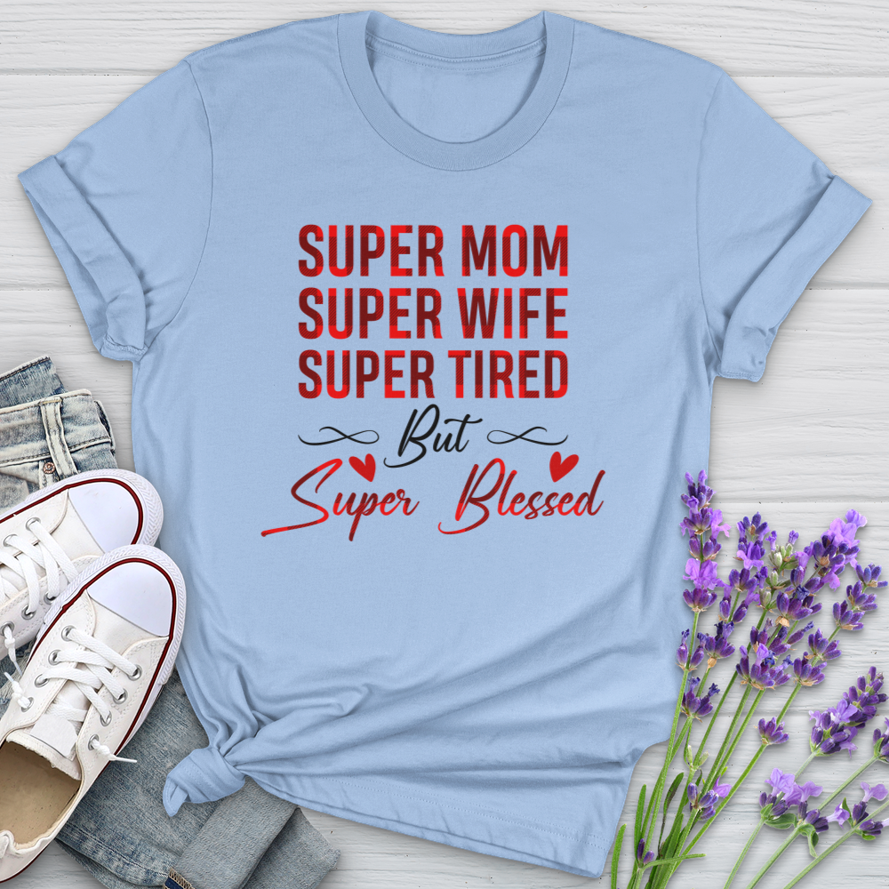 Super Mom, Super Blessed Softstyle Tee