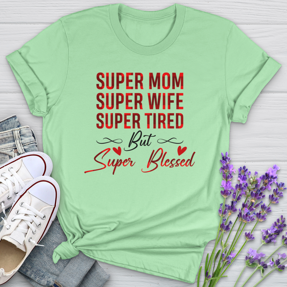 Super Mom, Super Blessed Softstyle Tee