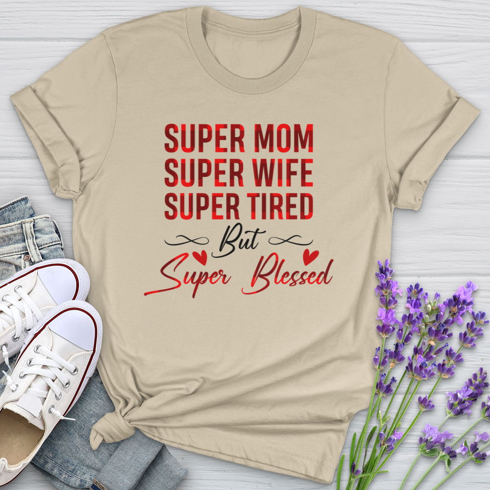 Super Mom, Super Blessed Softstyle Tee