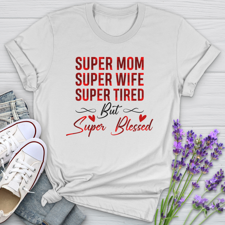 Super Mom, Super Blessed Softstyle Tee