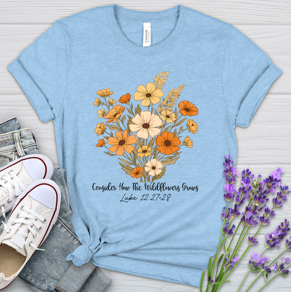 The Wildflowers Grows Heathered Tee