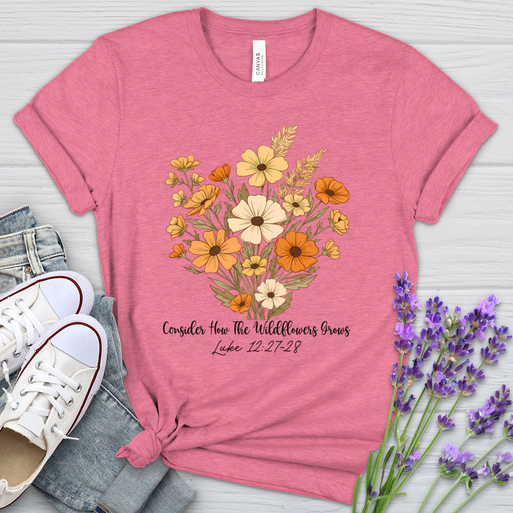 The Wildflowers Grows Heathered Tee