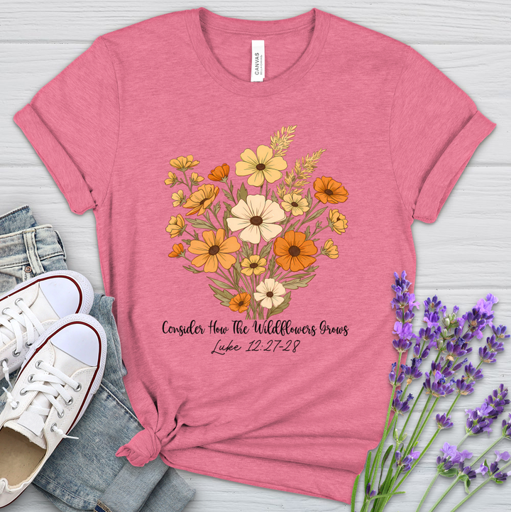 The Wildflowers Grows Heathered Tee
