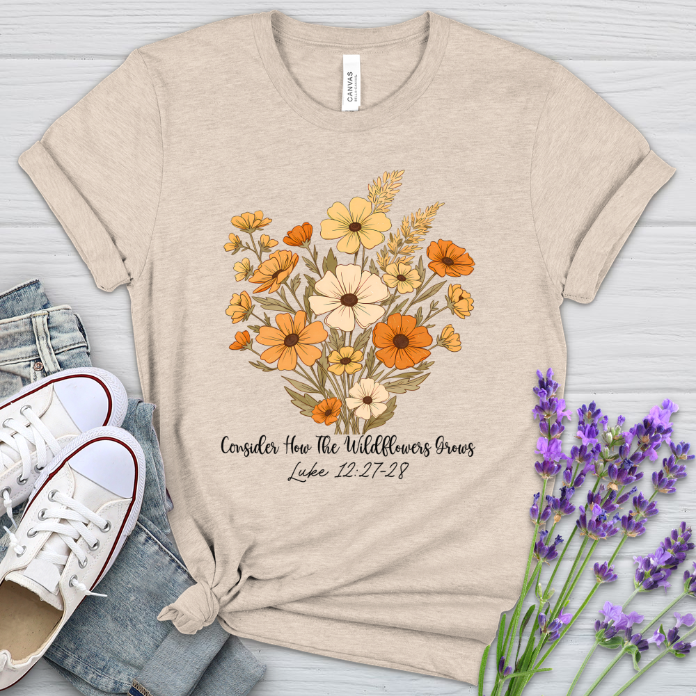 The Wildflowers Grows Heathered Tee