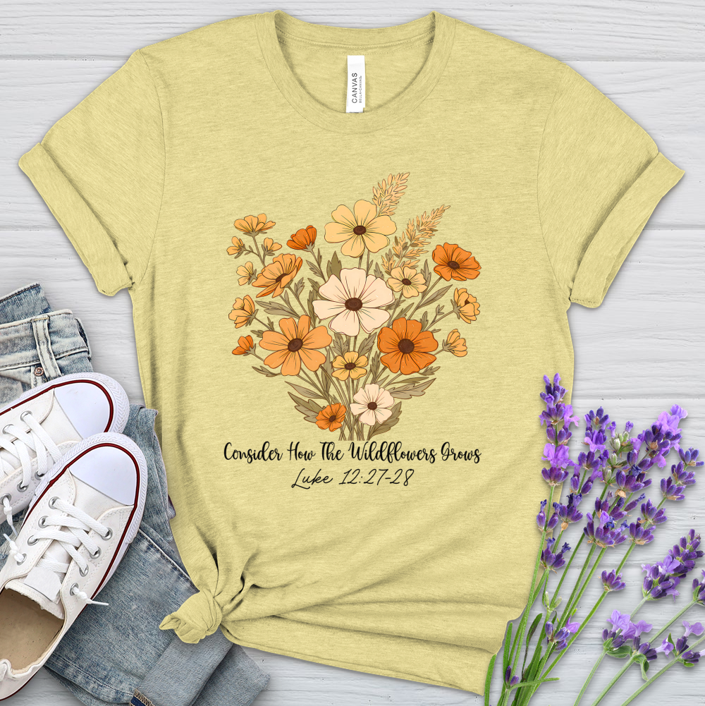 The Wildflowers Grows Heathered Tee