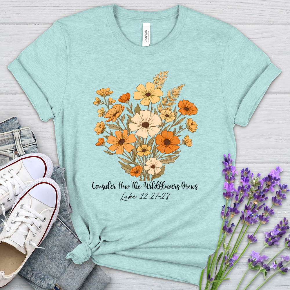 The Wildflowers Grows Heathered Tee