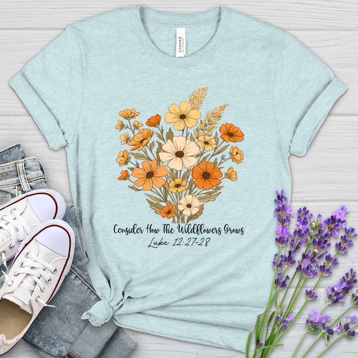 The Wildflowers Grows Heathered Tee