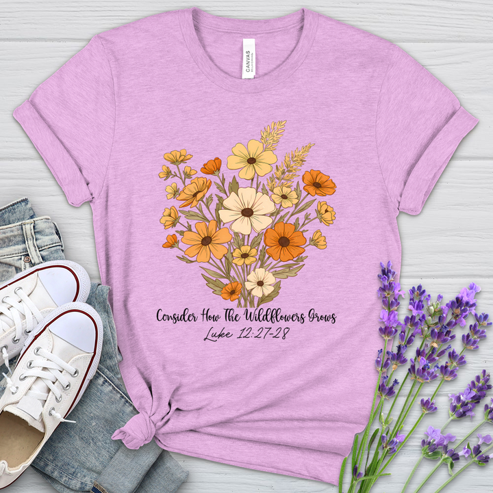 The Wildflowers Grows Heathered Tee