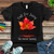 Fall For Jesus Falling Leaves Youth Heathered Tee