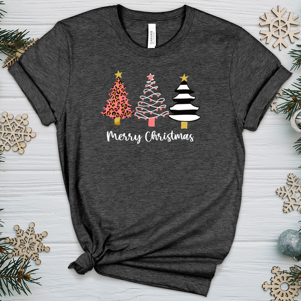 Merry Christmas Heathered Tee