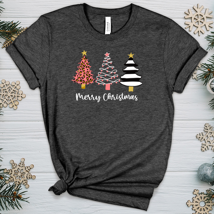 Merry Christmas Heathered Tee