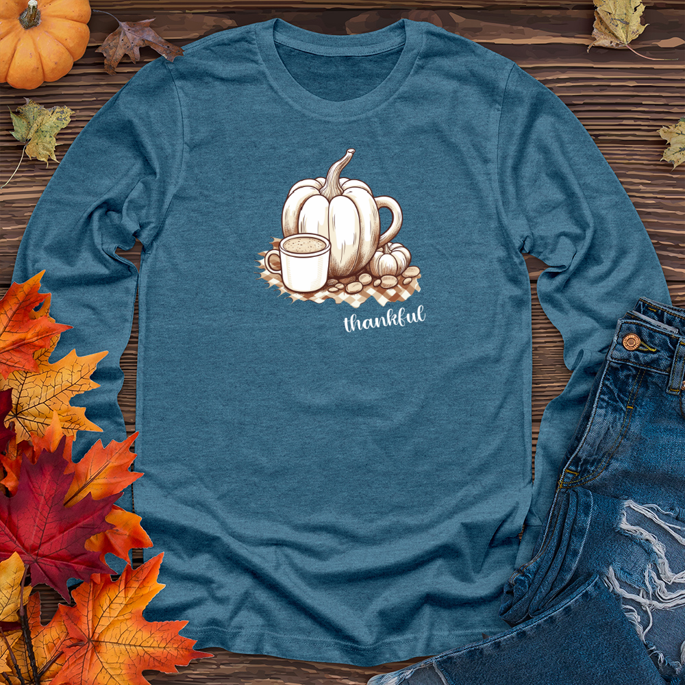 Retro Marshmallow Mugs Long Sleeve Tee