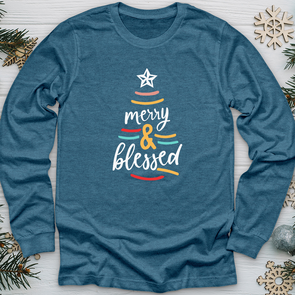 Merry and Blessed 2 Long Sleeve Tee