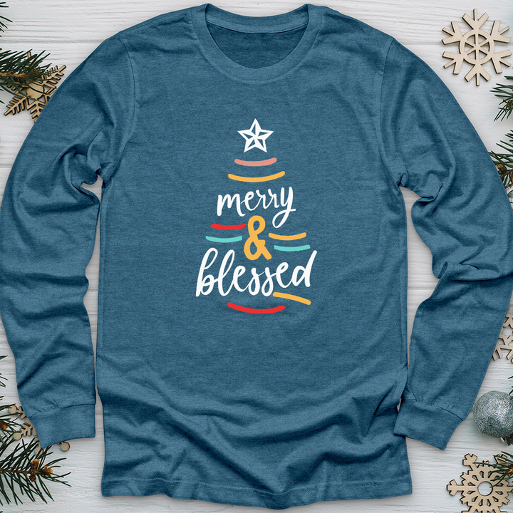Merry and Blessed 2 Long Sleeve Tee