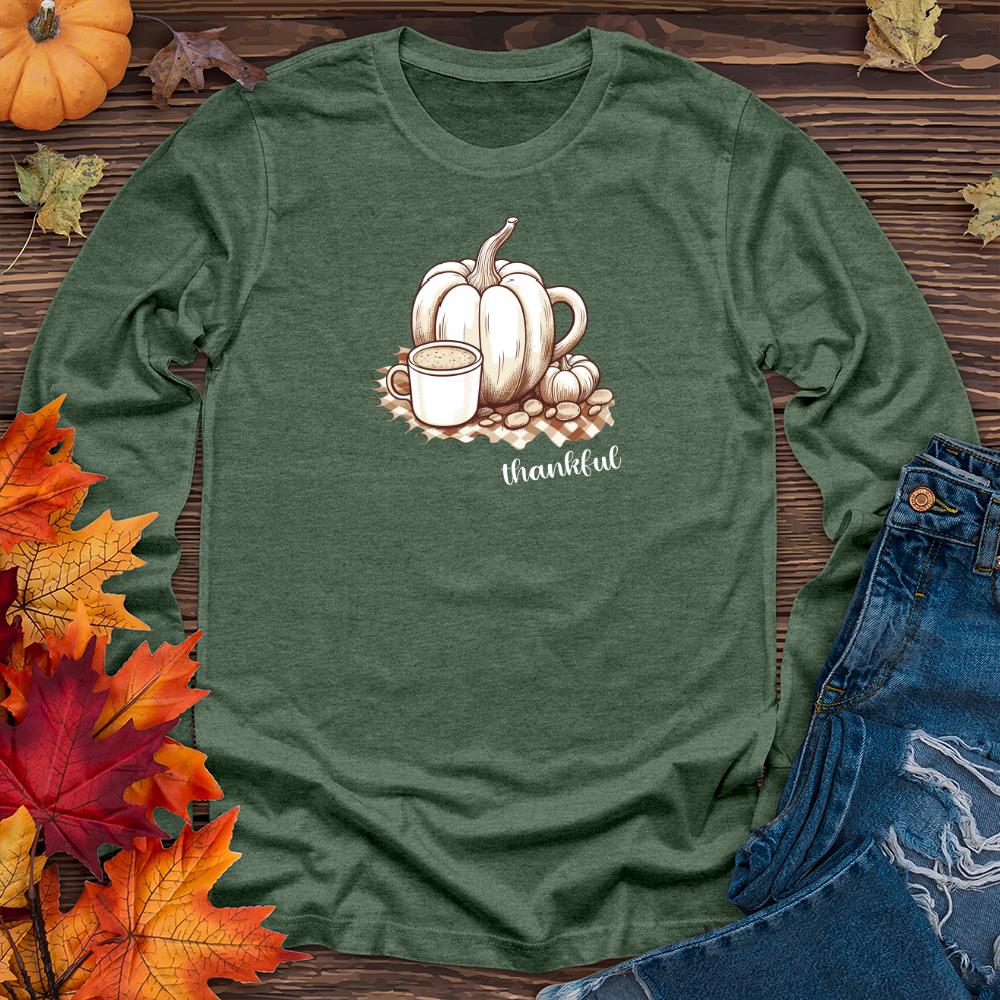 Retro Marshmallow Mugs Long Sleeve Tee