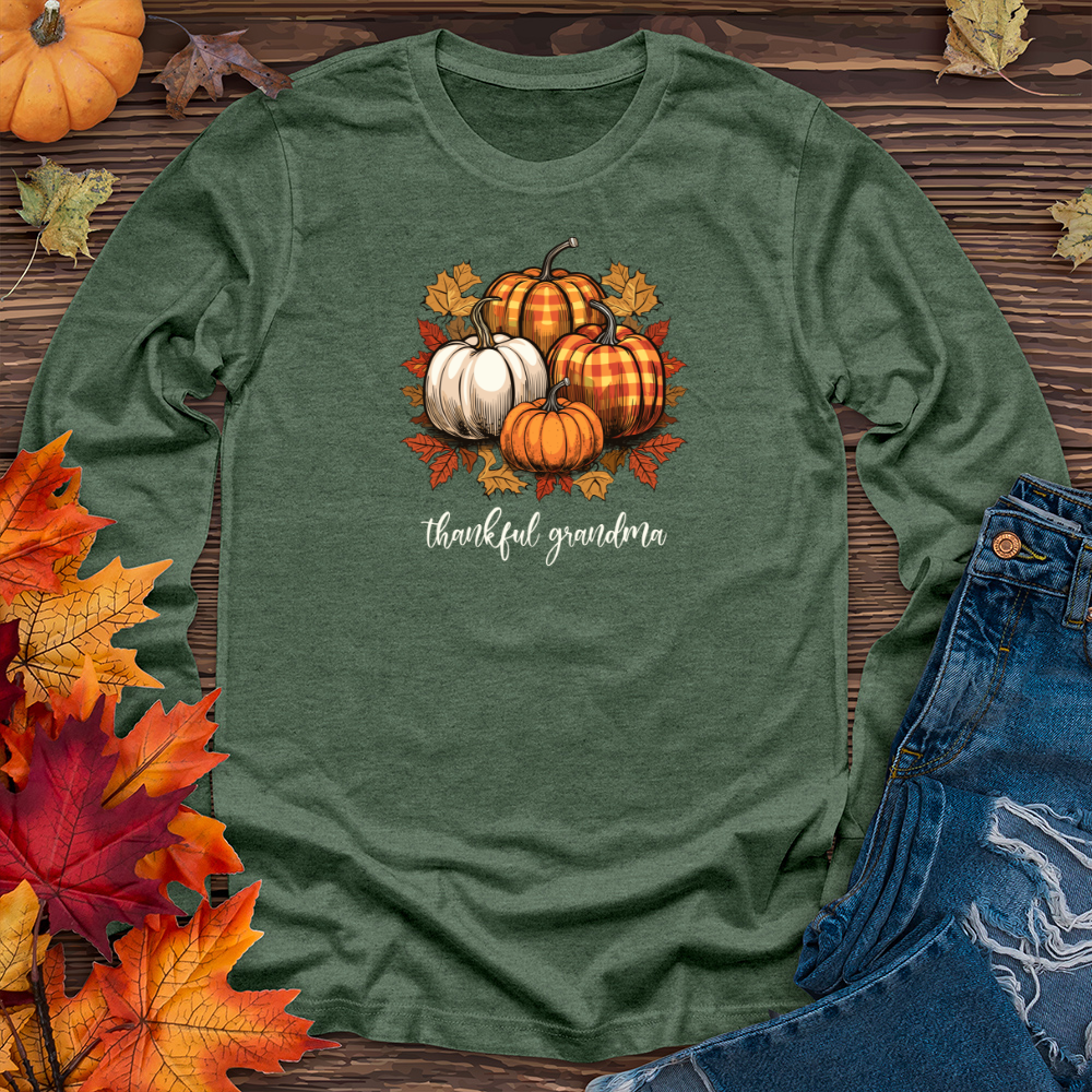 Thankful Grandma Long Sleeve Tee