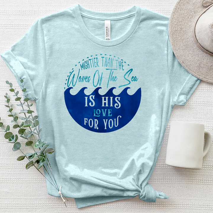 Waves of the Sea Heathered Tee