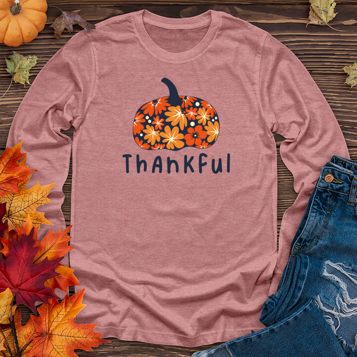 Thankful pumpkin 03 Long Sleeve Tee