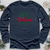 Merry Blessed Christmas Colors Long Sleeve Tee