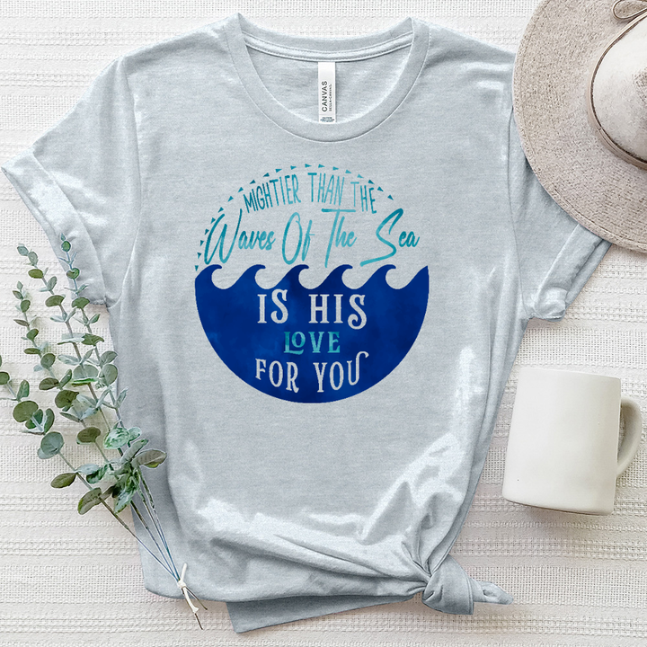 Waves of the Sea Heathered Tee