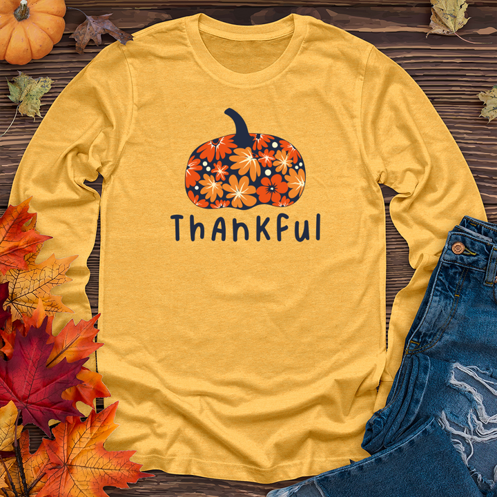 Thankful pumpkin 03 Long Sleeve Tee