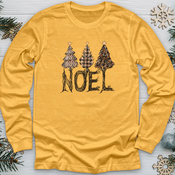 Noel Christmas Tree Long Sleeve Tee