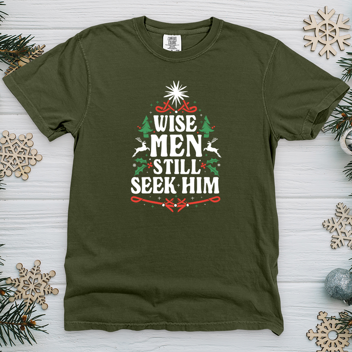 Wise Men Still Seek Him Heavy Cotton Comfort Colors Tee