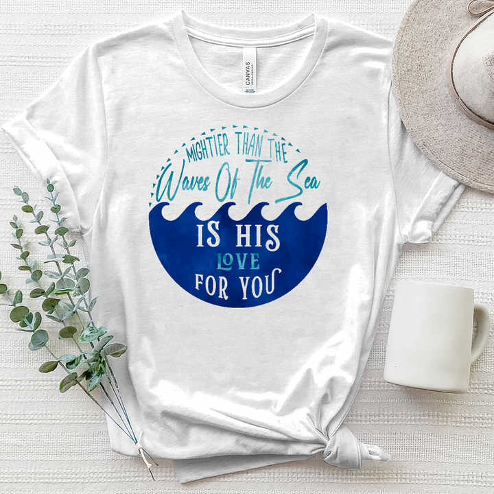 Waves of the Sea Heathered Tee