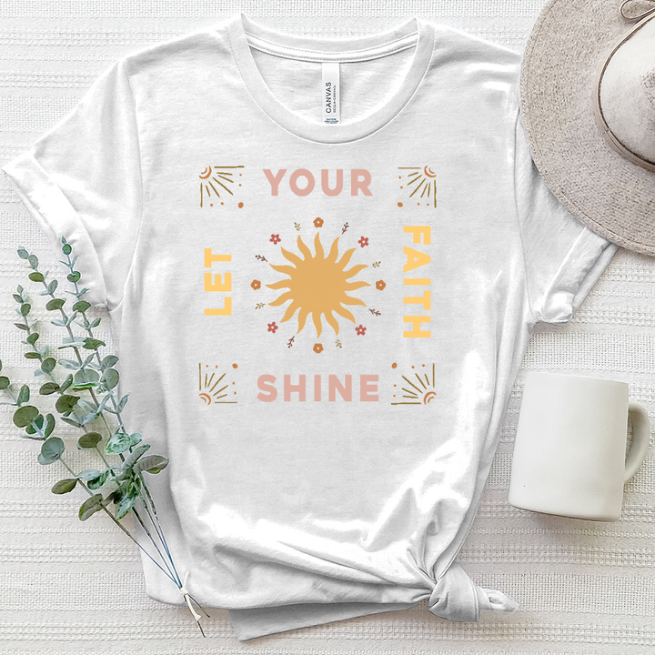 Shining Faith Heathered Tee