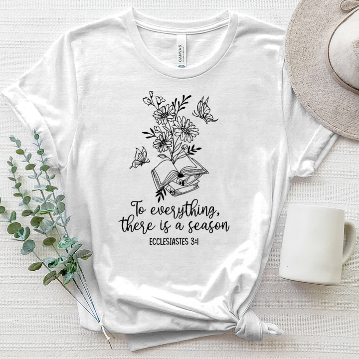 To Everything, There Is A Season Plant Star Heathered Tee