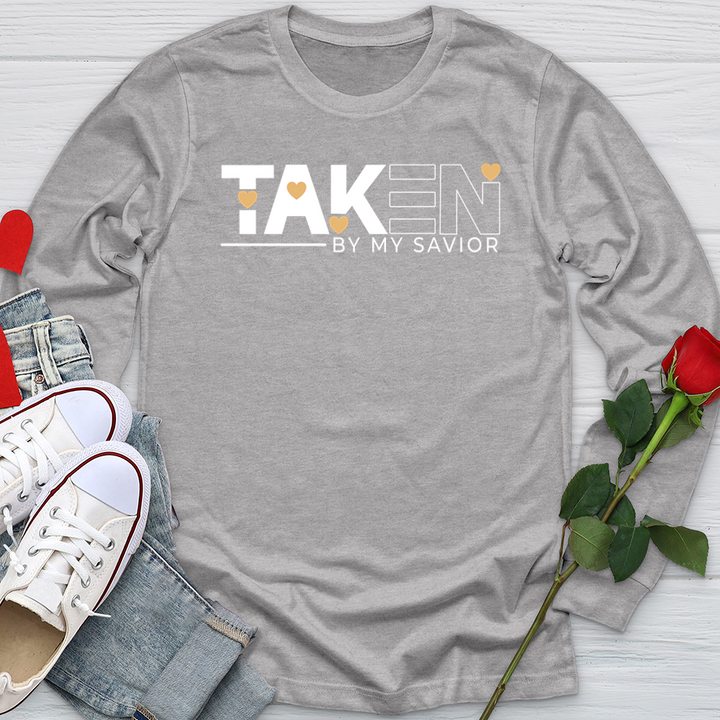 Taken By My Savior Softstyle Long Sleeve