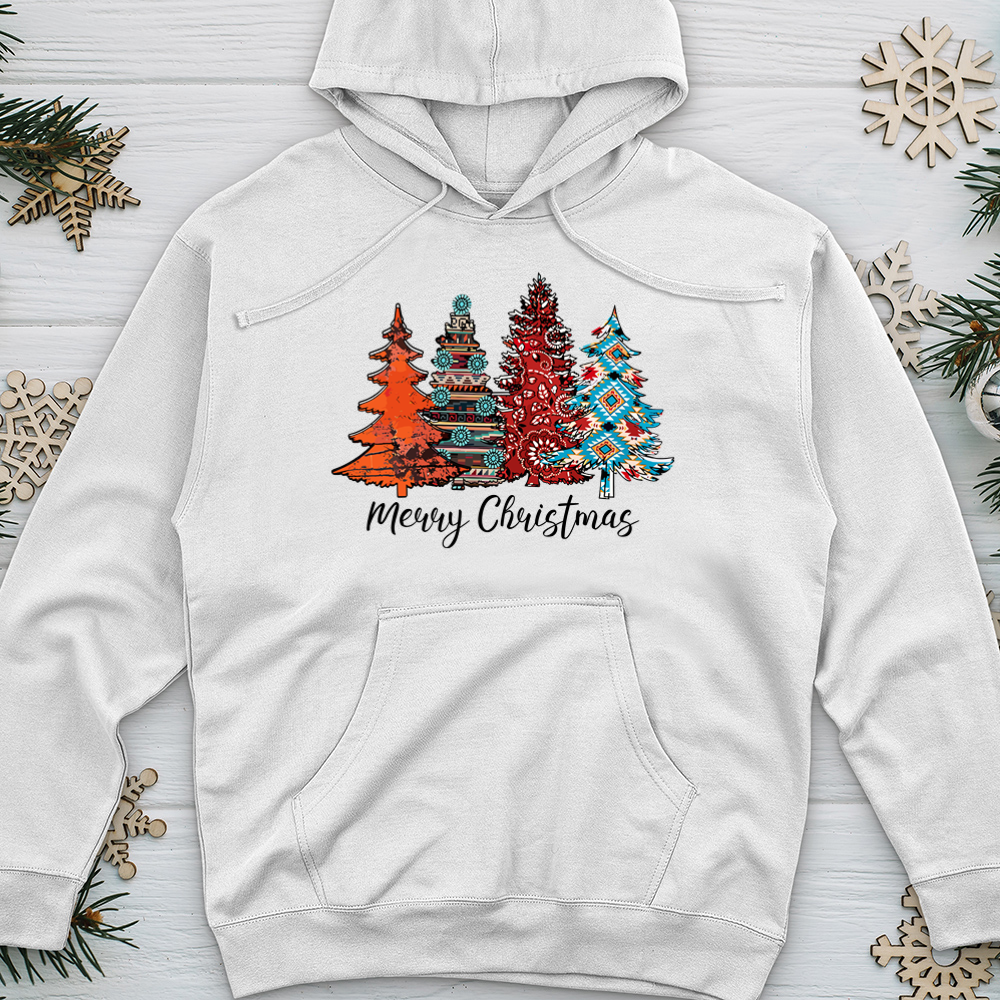 Texas Christmas Midweight Hooded Sweatshirt