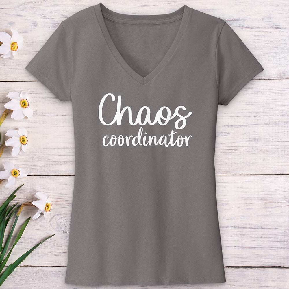 Chaos Coordinator V-Neck Tee