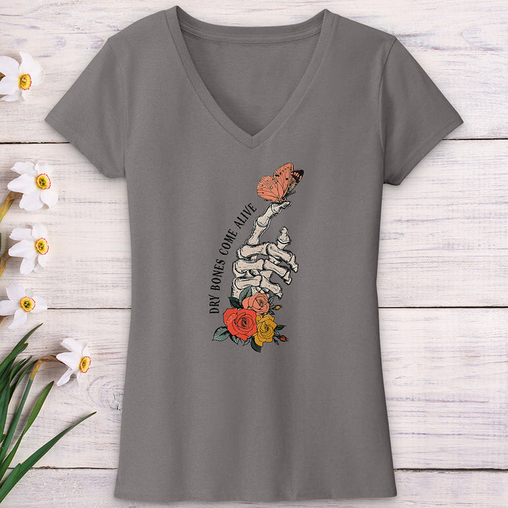 Dry Bones V-Neck Tee