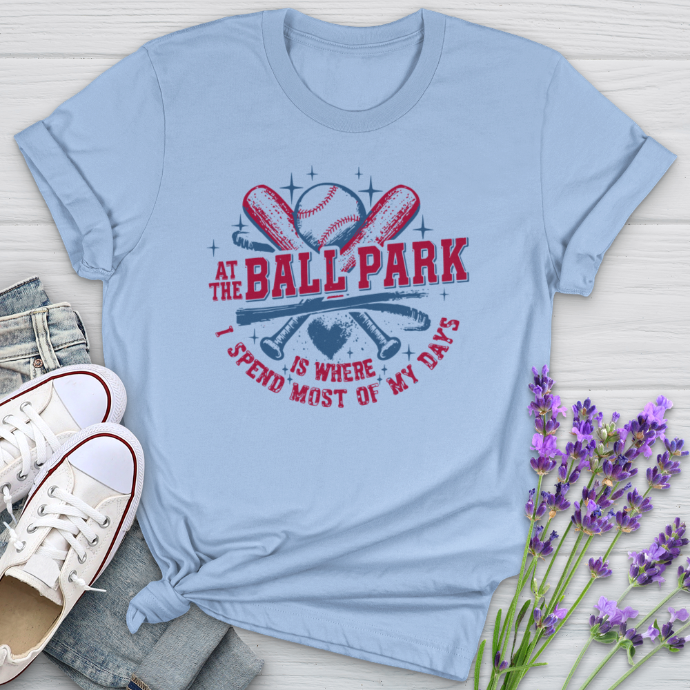 At The Ball Park Softstyle Tee