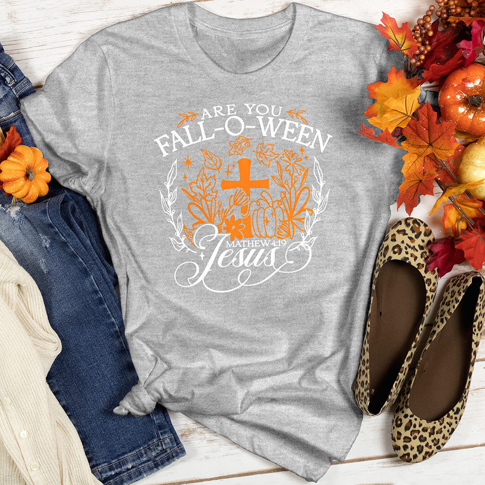 Fall-O-Ween Jesus Harvest Heathered Tee