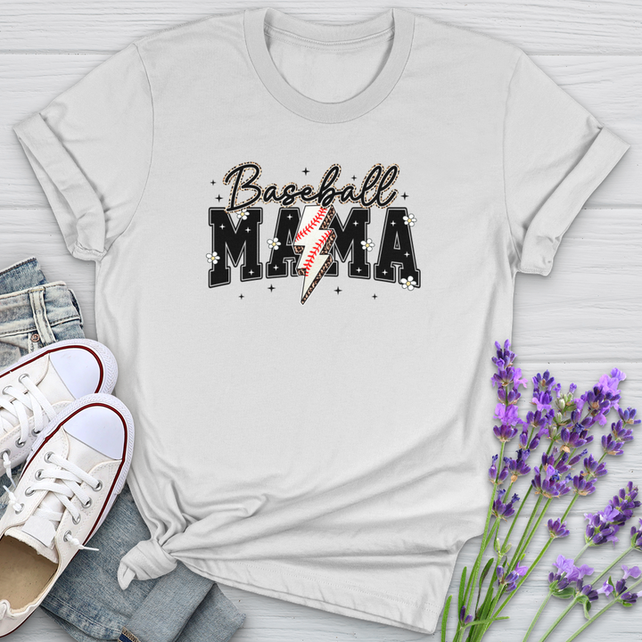 Baseball Mama Softstyle Tee