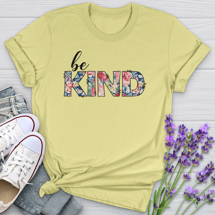 Be Kind Flowers Softstyle Tee